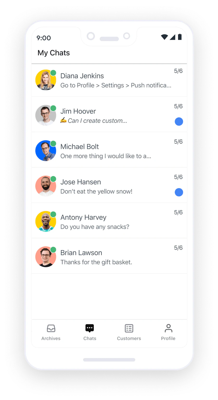 LiveChat® for Android